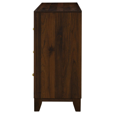Open drawer showing interior of Welsley cabinet