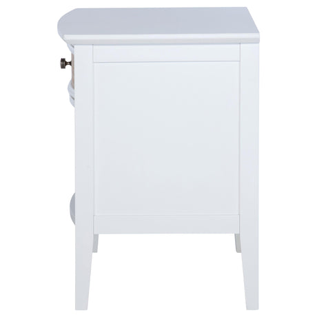 Bexhill nightstand top surface angle