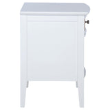 Bexhill nightstand close-up of dovetail joinery