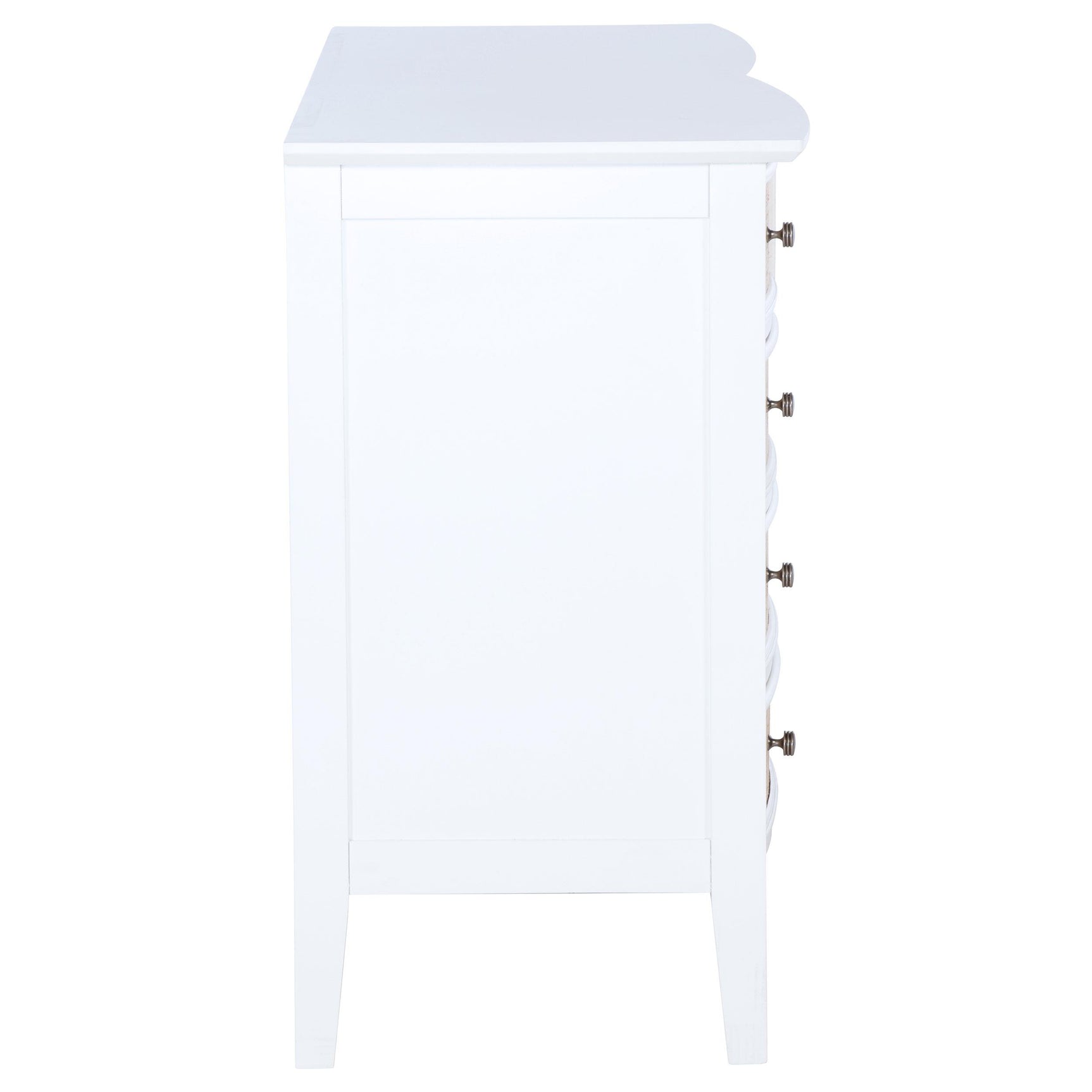Bexhill dresser white finish texture