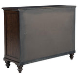 Back view of Andover dresser