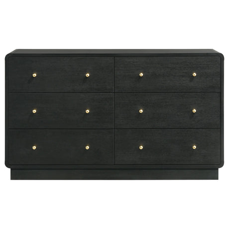Open drawer showing metal glide