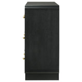 Side profile of the dresser