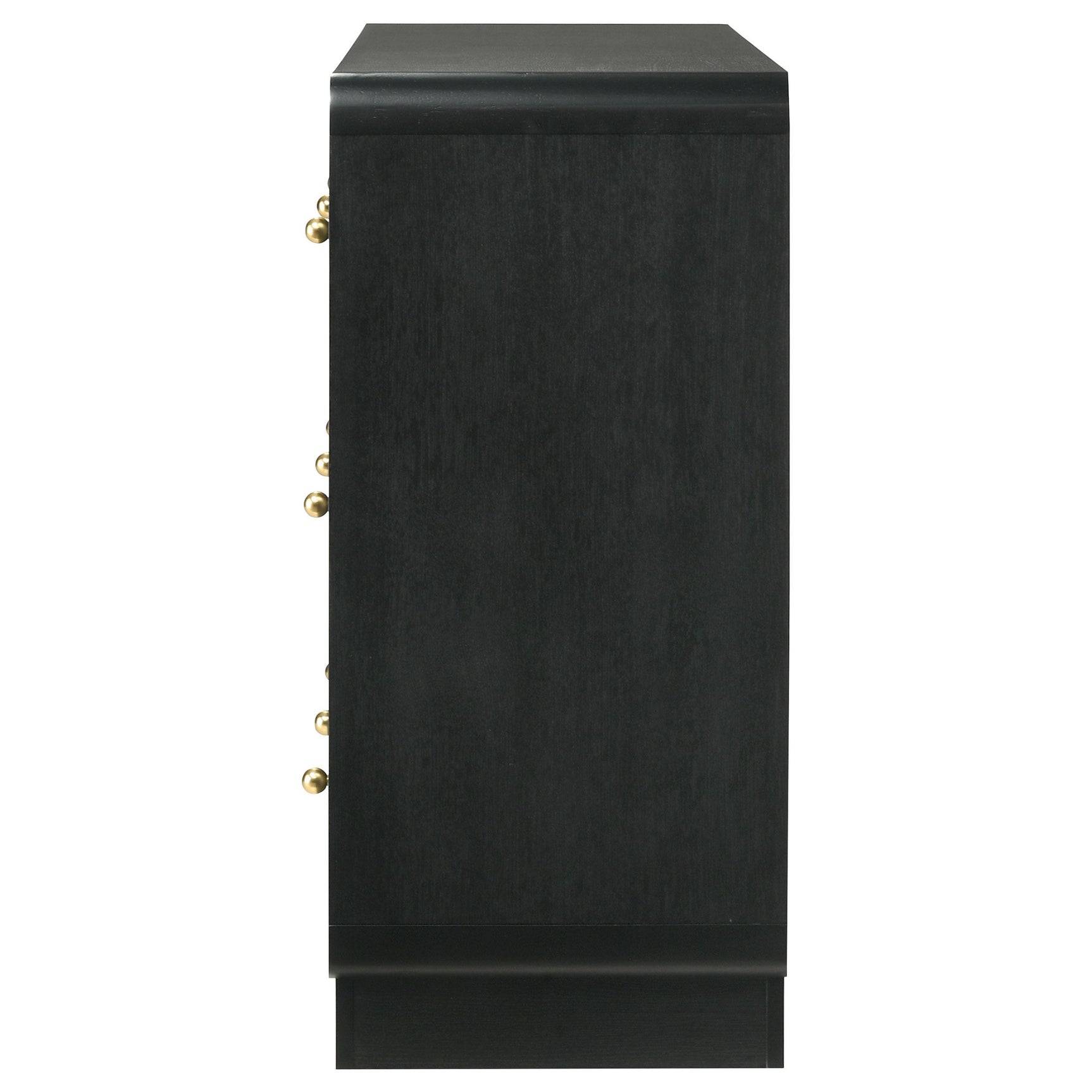 Side profile of the dresser