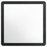 Side angle of Cavelle black dresser mirror