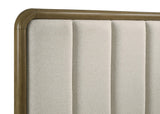 Detailed view of rounded corners and wood grain