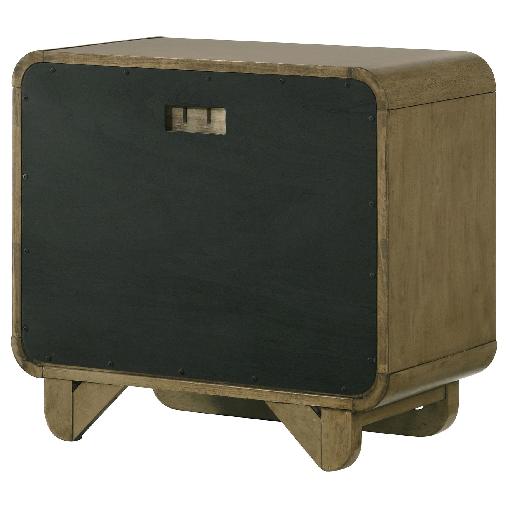 Full view of Amsbury nightstand with drawers