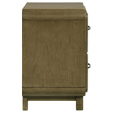 Close-up of wood grain on Amsbury nightstand