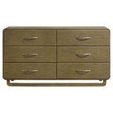 Drawer detail with metal extension glides