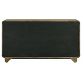Open drawer showing smooth glide system