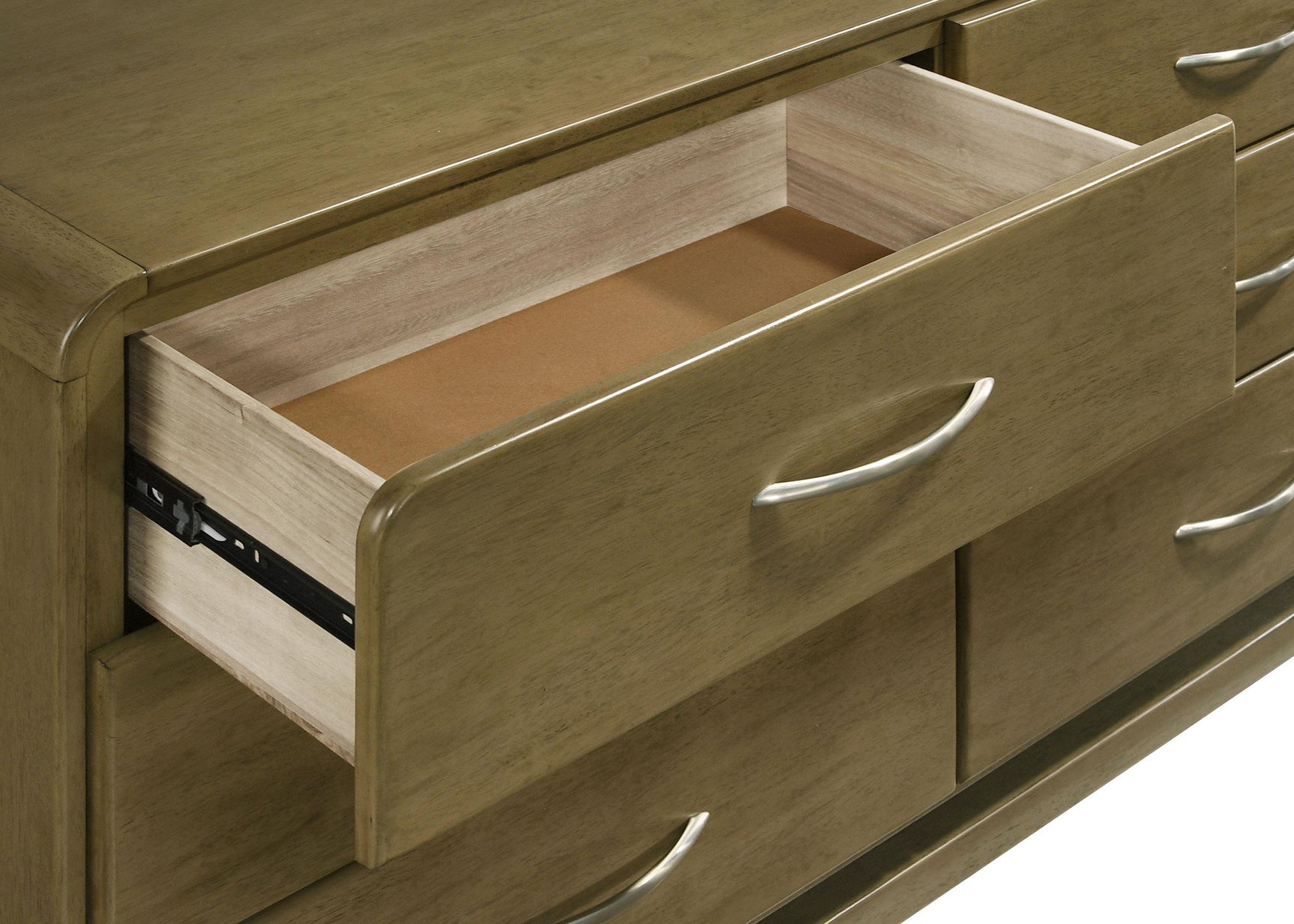 Back view of Amsbury dresser