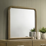 Amsbury dresser mirror side angle
