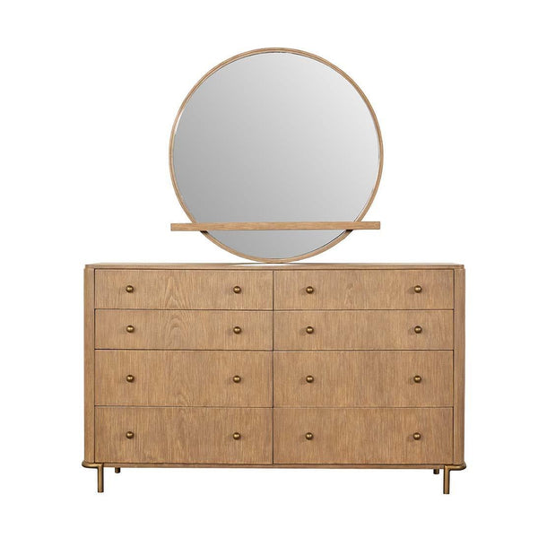 Arini 8-Drawer Dresser Sand Wash front view