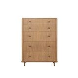 Arini 5-Drawer Chest Sand Wash side view