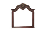 Deryn Park Cherry Modern Traditional Solid Wood Poster Bedroom Set - Ella Furniture