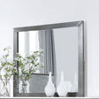 Nathan Grey Dresser Mirror front angle view