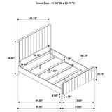 Brookmead bed slat deck and support