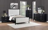 Brookmead queen upholstered bed full view