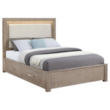 Kenora bed footboard and side profile