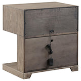 Kenora nightstand showing overall height and shape