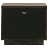 Drawer glide mechanism detail