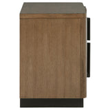 Drawer pull handle close-up
