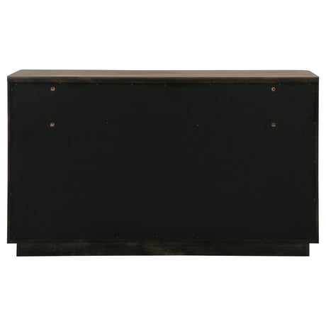 Drawer fully extended demonstrating smooth glide