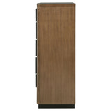Drawer dovetail joinery on Terrace chest