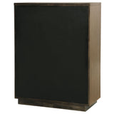 Wood grain texture on ash veneer finish