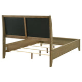 Close-up of natural pine wood finish on Granada King Bed