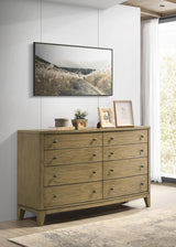 Granada dresser drawer details natural pine finish