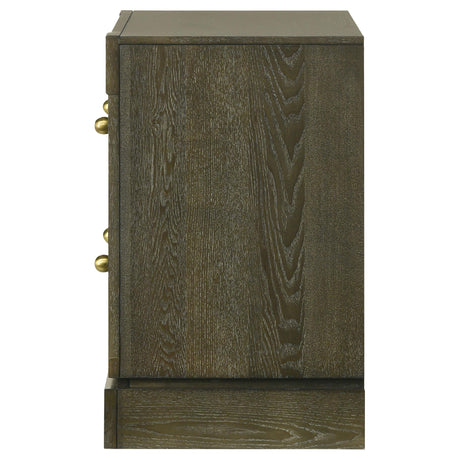 Gran Park nightstand top surface detail