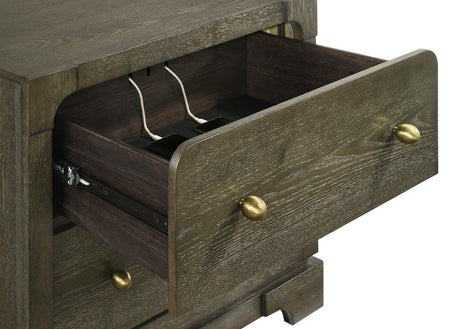 Gran Park nightstand top and side profile