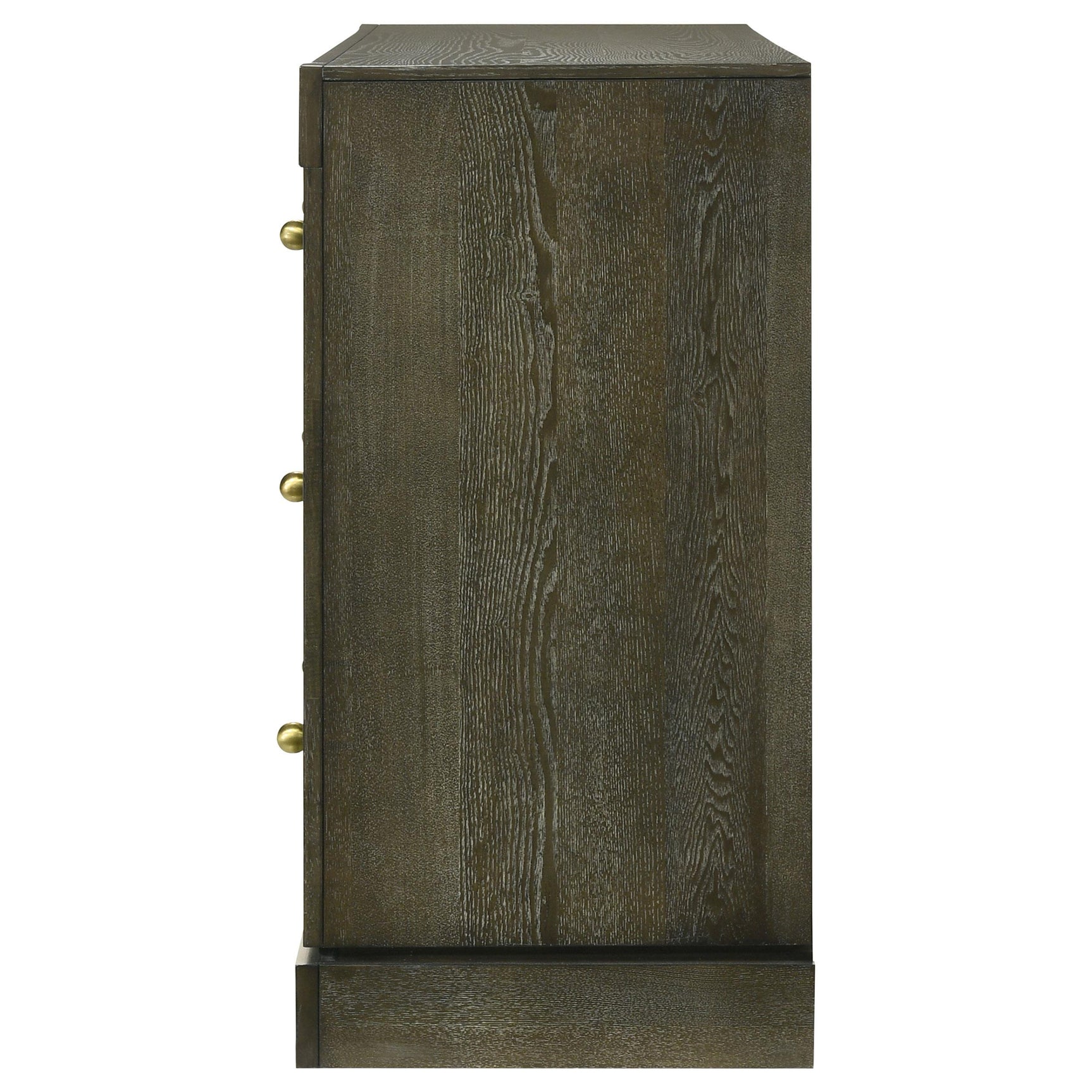 Gran Park 6 Drawer Dresser Cabinet Dark Cocoa