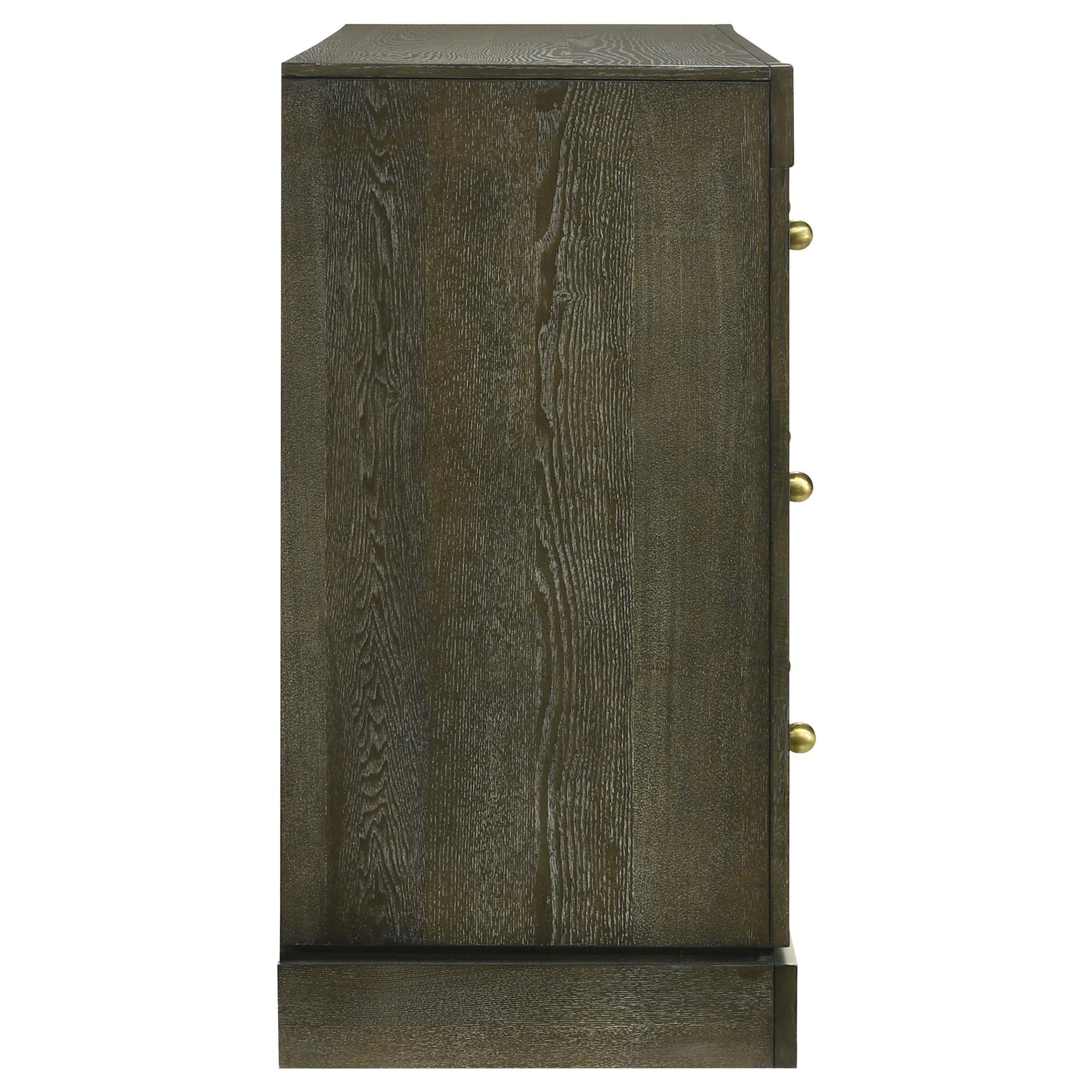 Gran Park 6 Drawer Dresser Cabinet Dark Cocoa