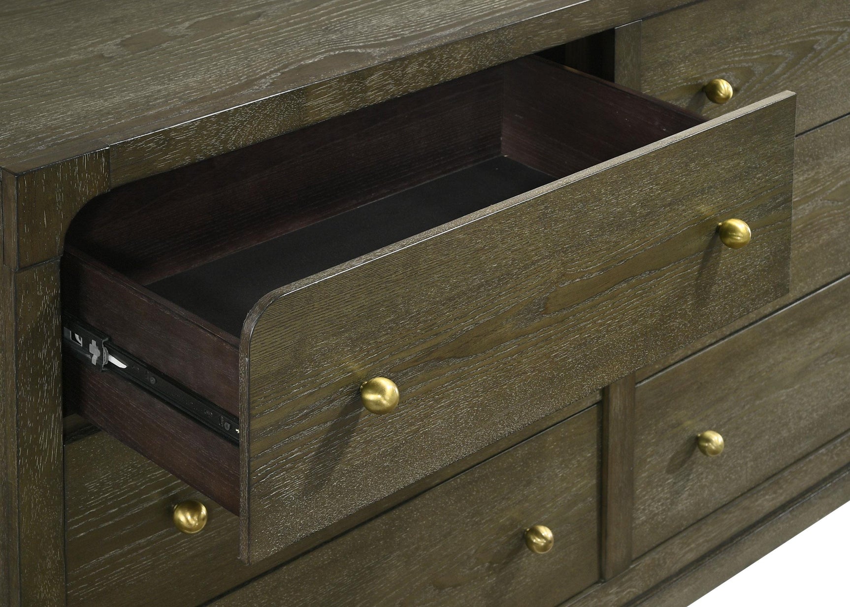 Gran Park 6 Drawer Dresser Cabinet Dark Cocoa