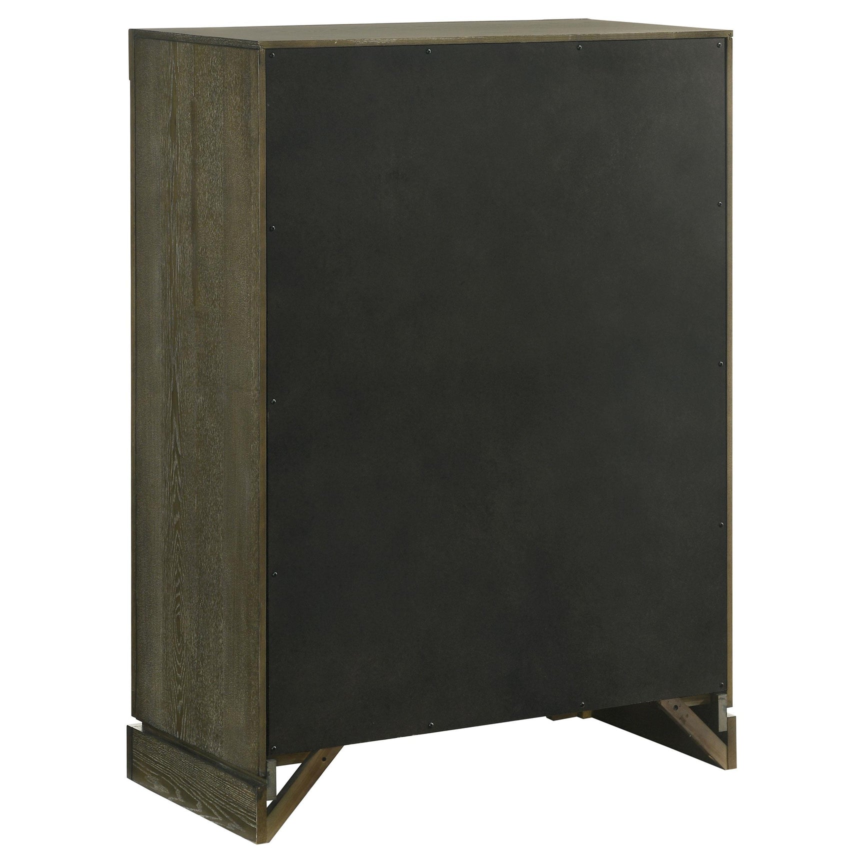Gran Park 5 Drawer Bedroom Chest Of Drawers Dark Cocoa