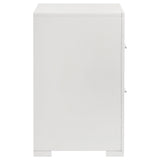 Top view showing flat surface of Ives nightstand