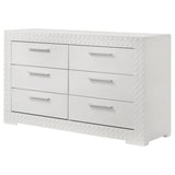 Close-up of metal extension drawer glide
