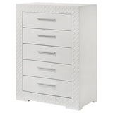 Ives chest drawer glide detail