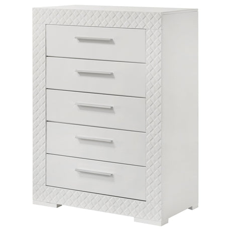 Ives chest drawer glide detail