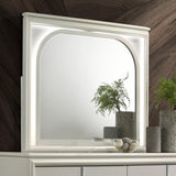 Olivia LED Dresser Mirror side angle
