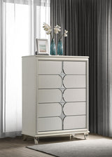 Olivia bedroom chest side angle
