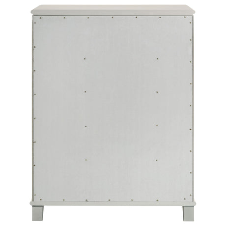 Olivia bedroom chest full side profile