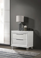 Marmore nightstand drawer detail