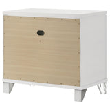 Marmore nightstand back view