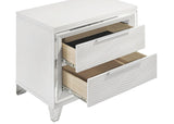 Marmore nightstand showing drawer handles
