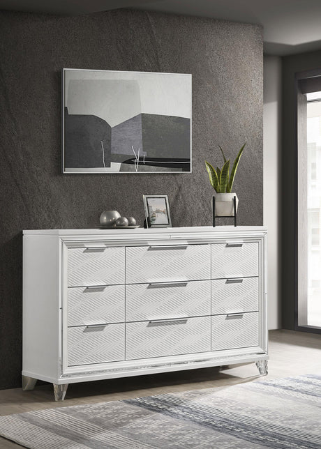 Marmore dresser drawer detail
