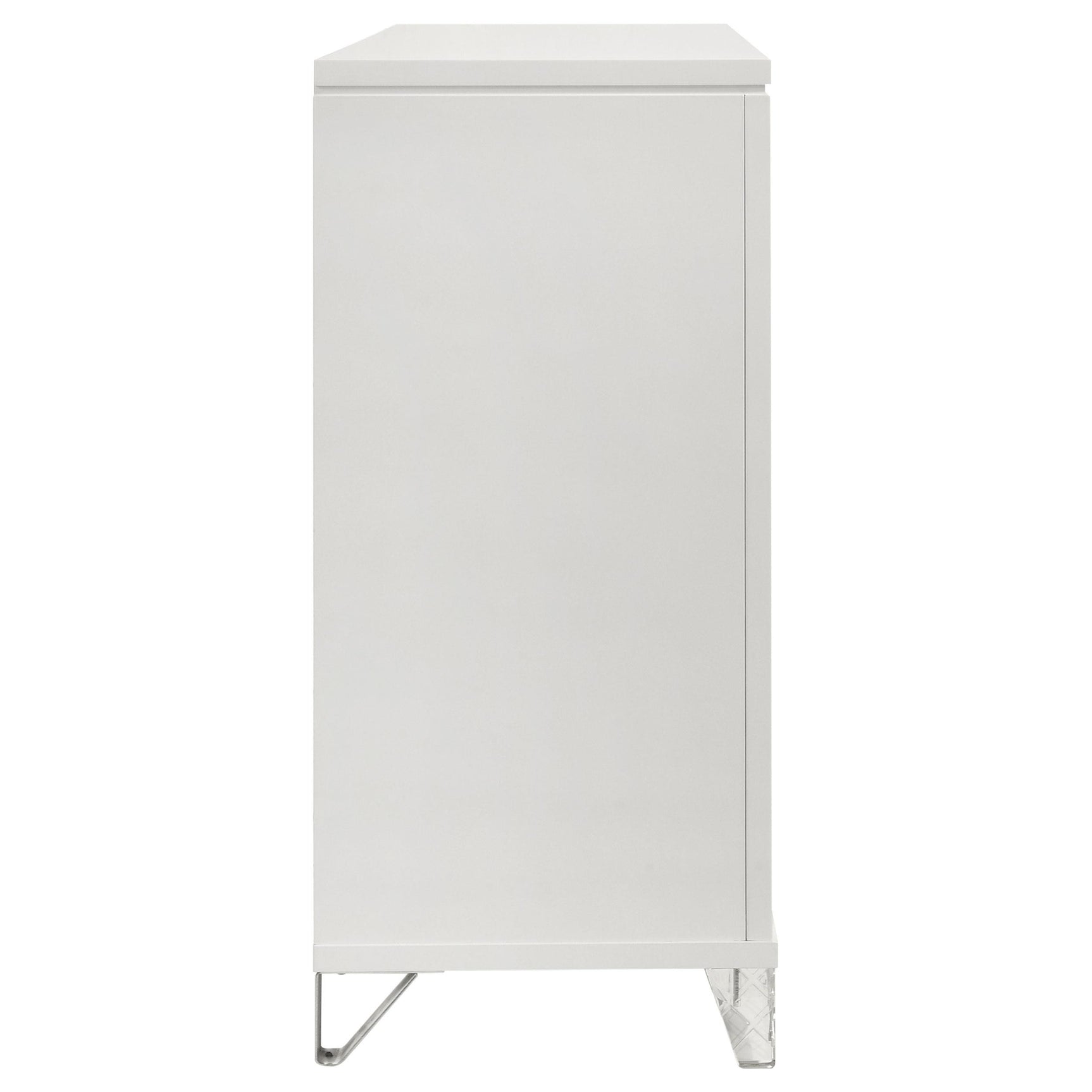 Marmore dresser clean white finish