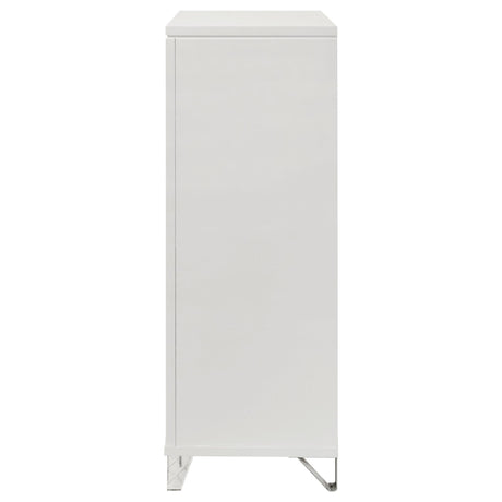 Open drawer showing storage space